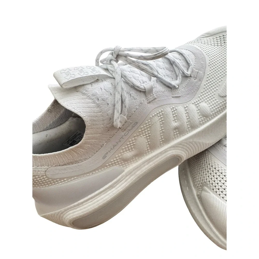 Under‎ Armour HOVR Phantom 3 White Running Shoes Mens Sneakers
